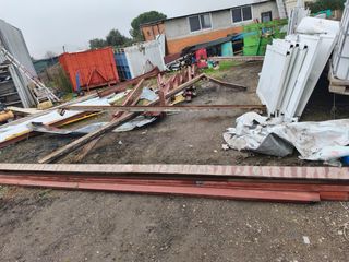 Estructura metálica de nave industrial