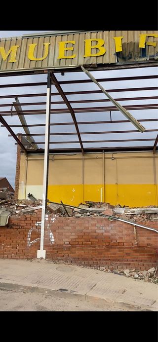 Estructura metálica de nave industrial