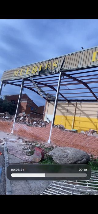 Estructura metálica de nave industrial