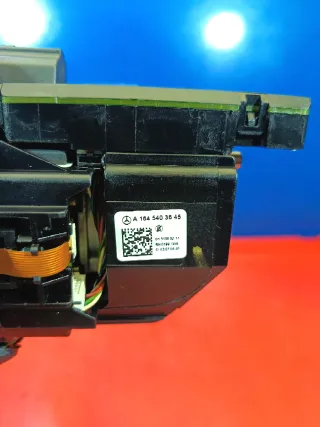 Palanca de cambios y ángulo Mercedes