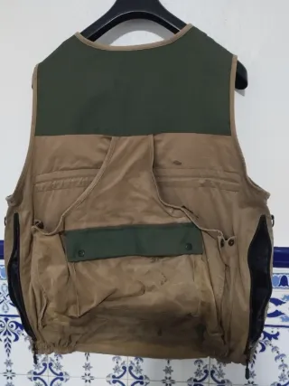 Chaleco de Caza BENISPORT Beige/Verde Talla XL