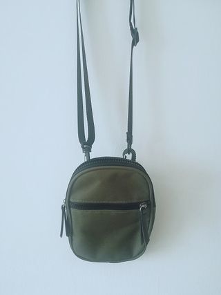 Bolso y riñonera verde Misako