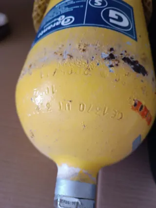 Botellas CO2 O2 Aire Buceo