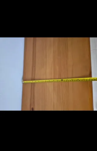 Mueble TV madera maciza.