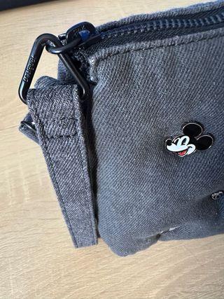 Bolso Mickey Desigual Gris Multicolor