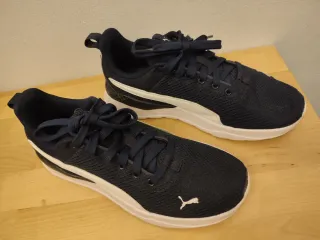 Zapatillas Puma Azul y Blanco y unisex