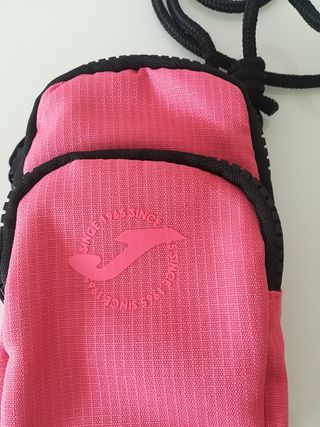 Mini bolso y riñonera rosa Joma