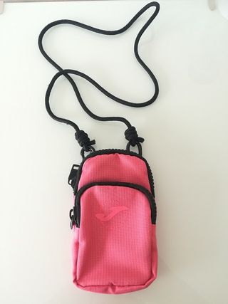 Mini bolso y riñonera rosa Joma