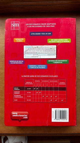 Diccionario Básico Primaria SM Lengua española