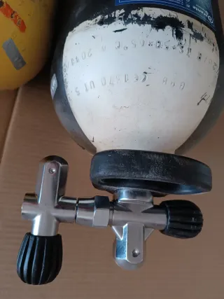 Botella O² CO² Buceo Aire