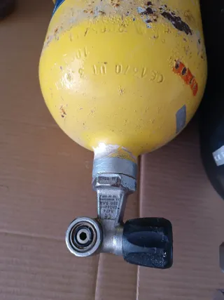 Botella O² CO² Buceo Aire