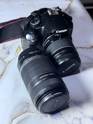Cámara Canon Réflex + 2 Lentes