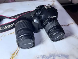 Cámara Canon Réflex + 2 Lentes