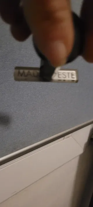 Sello tampón EFI Madrid Este Vintage