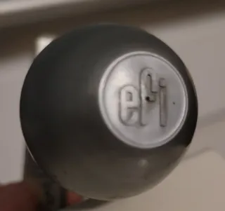 Sello tampón EFI Madrid Este Vintage