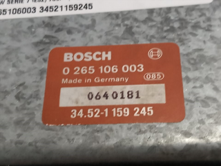 CENTRALITA MOTOR UCE BMW SERIE 7 (E32) M30B35 346