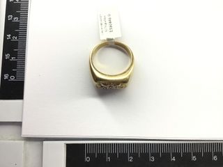 anillo oro 18k con piedra