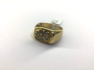 anillo oro 18k con piedra