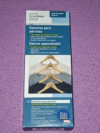Livarno Home Ganchos para perchas (10 uds)