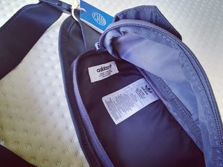 Riñonera azul Adidas Originals HD 7223