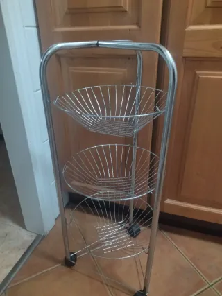 Carro verdulero frutero 3 cestas