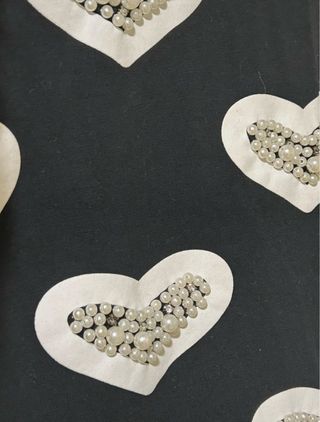 Vestido Teria Yabar Corazones Talla Única