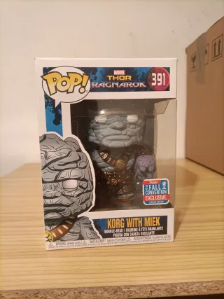 Funko Pop Korg With Miek 391 Thor Ragnarok