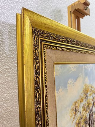 Quadro a óleo assinado Carmen H. 1970