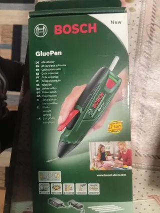 Pistola de Silicona Caliente Bosch GluePen