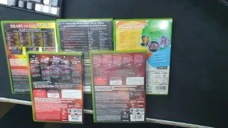 Pack 5 juegos Guitar Hero Xbox 360