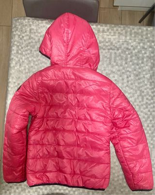 Chaqueta acolchada reversible niña