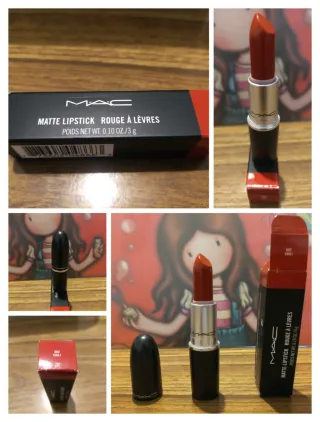 Labial MAC Matte Lipstick Chili 602