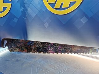 SIERRA DECORATIVA, DISEÑO, coleccionismo, ARTE, X-MEN, 117 cm.