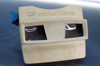 Gaf View-Master visor + lote de ruedas estereoscópicas. Stereo Reel
