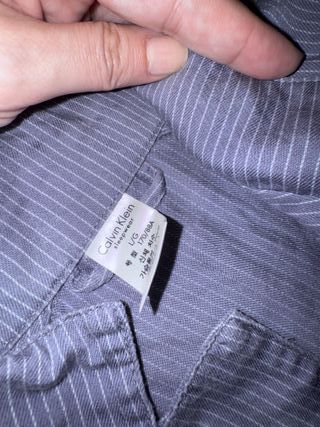 Pijama Verano Calvin Klein Rayas Morado