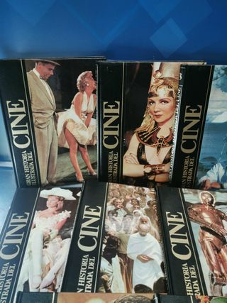 libros, Gran Historia Ilustrada del cine - 1985 COMPLETA 15 Tomos, Sarpe