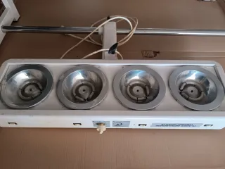 Lámpara auscultación clínica veterinaria