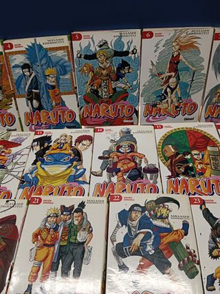cómic, MANGA - Naruto,  30 tomos ,1 al 30, Masashi Kishimoto, Glenat, Shonen ,Manga anime cómic