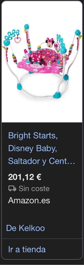 Saltador Minnie Mouse Bebé