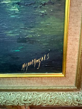 Pintura a Óleo Original Miguel Angel S. 1978