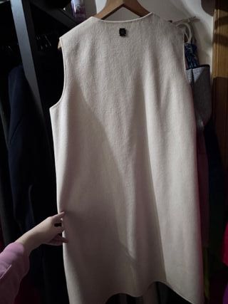 Chaleco largo lana Carolina Herrera