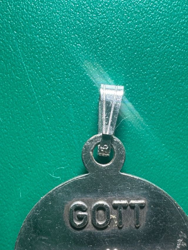 Medalla San Cristóbal Plata en Alemán