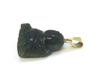 colgante oro 18k con piedra