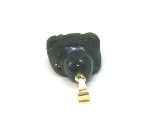 colgante oro 18k con piedra