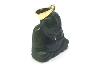 colgante oro 18k con piedra