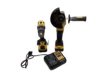 otras dewalt dcg405 + dcd769 + dcb1104 + 2 baterías 18v
