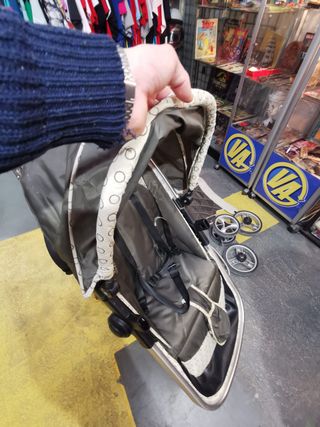 Carrito silla tumbona 3 ruedas TecTake