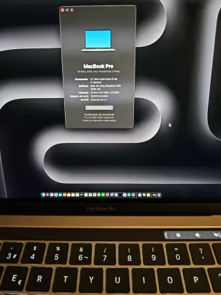 MacBook Pro 13" 2018 16GB RAM 1TB SSD