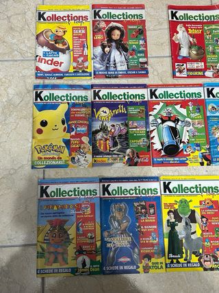 13 Riviste Kinder Kollections & Toys + 2 Extra