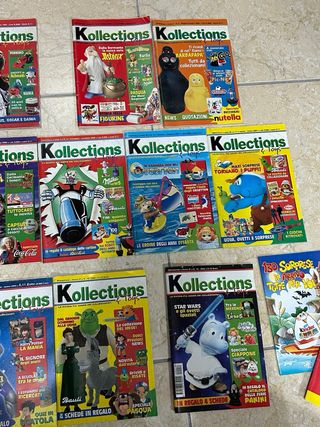 13 Riviste Kinder Kollections & Toys + 2 Extra